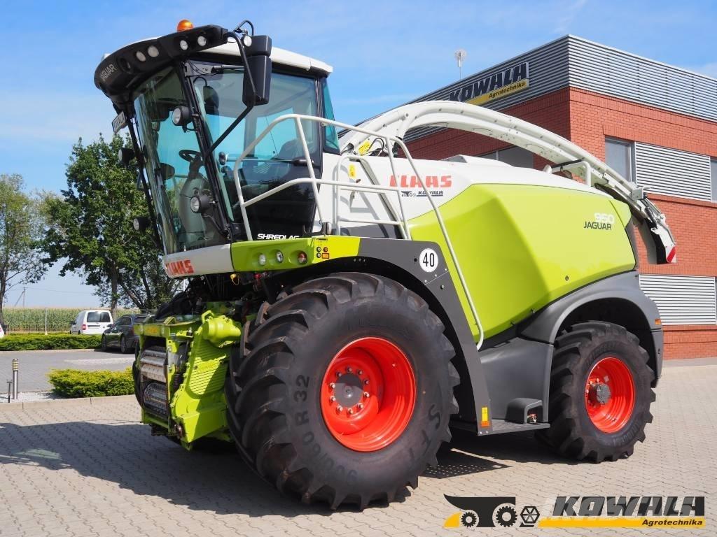 CLAAS Jaguar 950 4WD 自走式飼料採集機