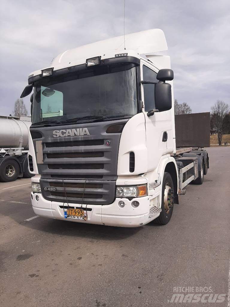 Scania G 420 貨櫃框架卡車