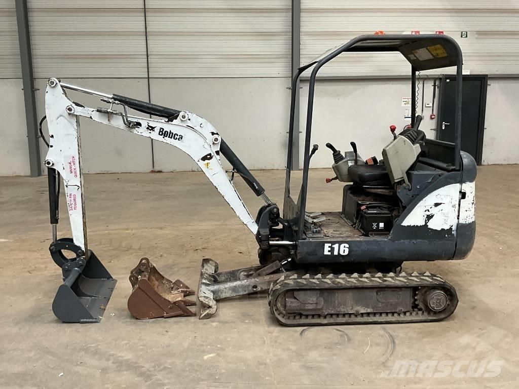 Bobcat E 16 小型挖土機/掘鑿機<7t(小型挖掘機)
