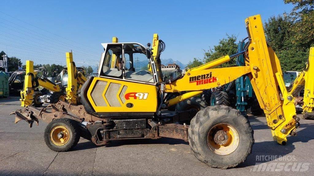 Menzi Muck A91 Mobil 旋轉式挖土機/掘鑿機/挖掘機