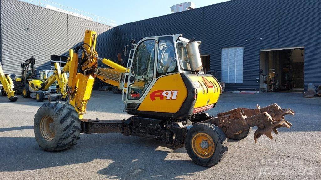 Menzi Muck A91 Mobil 旋轉式挖土機/掘鑿機/挖掘機