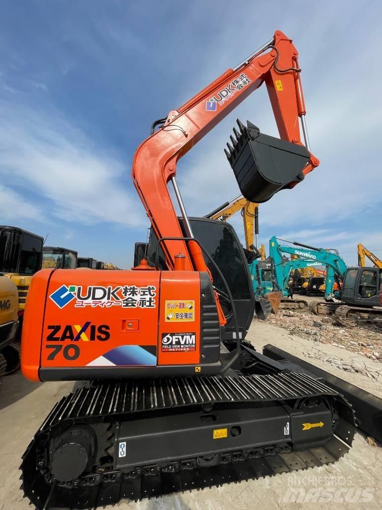 Hitachi ZAX 70 小型挖土機/掘鑿機<7t(小型挖掘機)