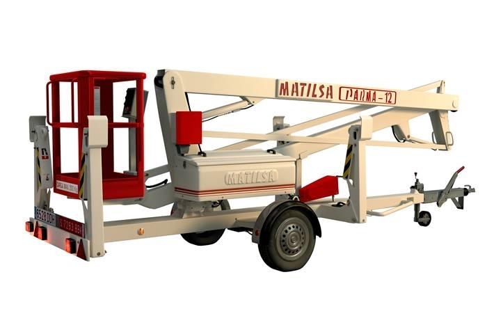 Matilsa Parma 12 拖車裝載高空作業平台