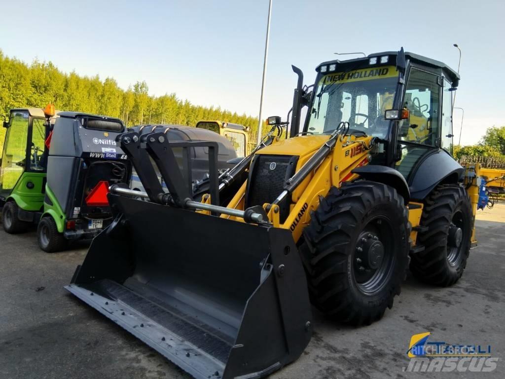 New Holland B 115 D 反鏟裝載機