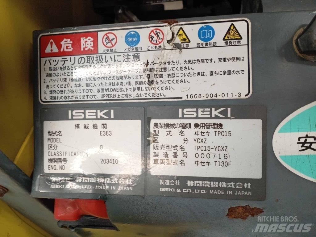 Iseki TPC 15 曳引機