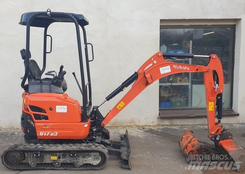 Kubota U 17-3 小型挖土機/掘鑿機<7t(小型挖掘機)
