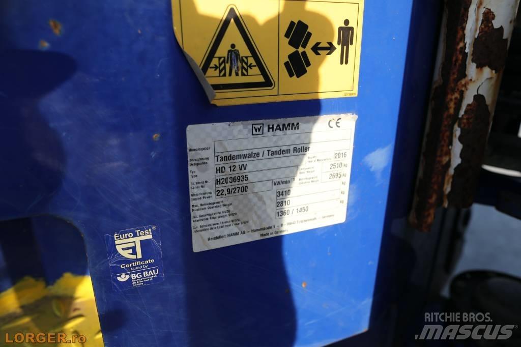 Hamm HD 12 VV 雙輪滾壓機