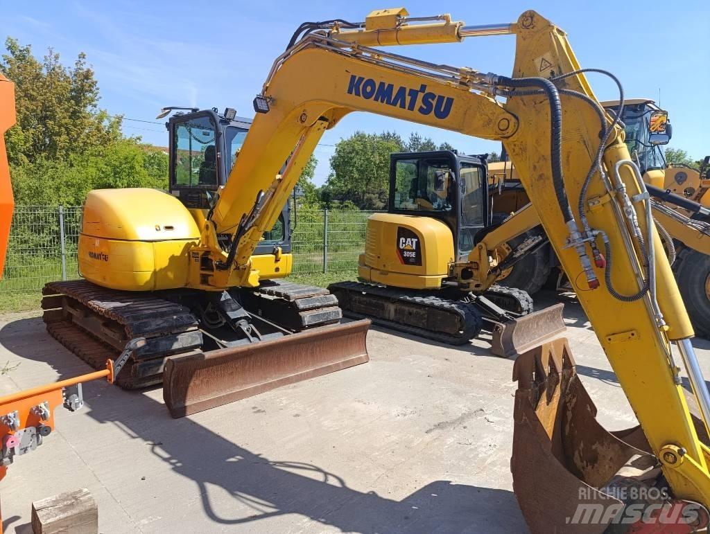 Komatsu PC 80 MR 中型挖土機/掘鑿機/挖掘機 7t-12t
