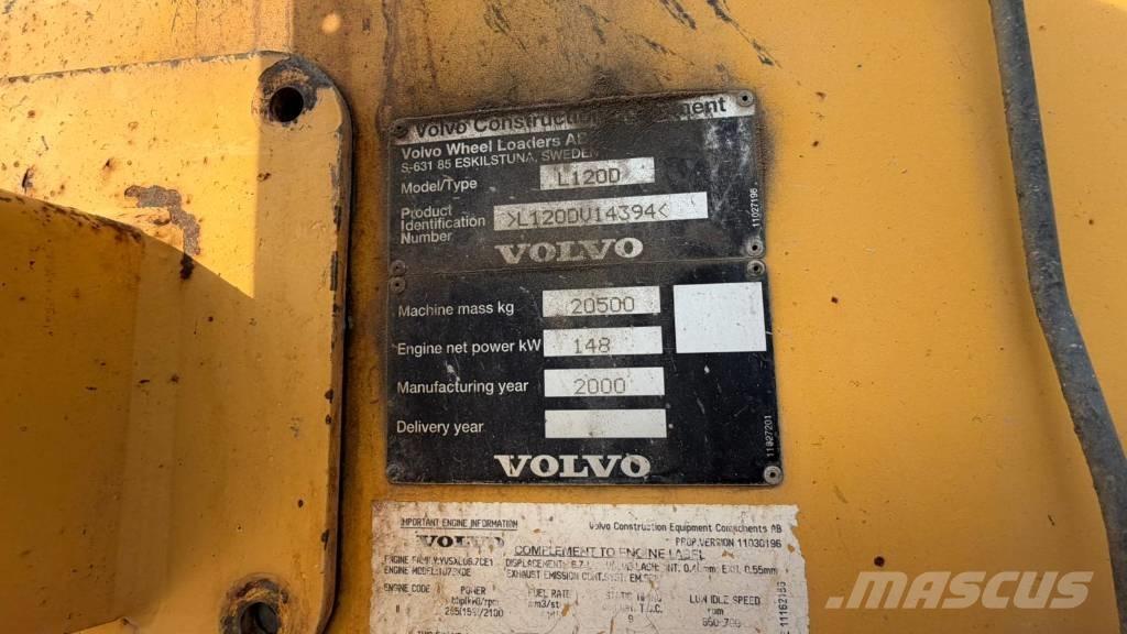 Volvo L 120 D 輪胎式裝載機