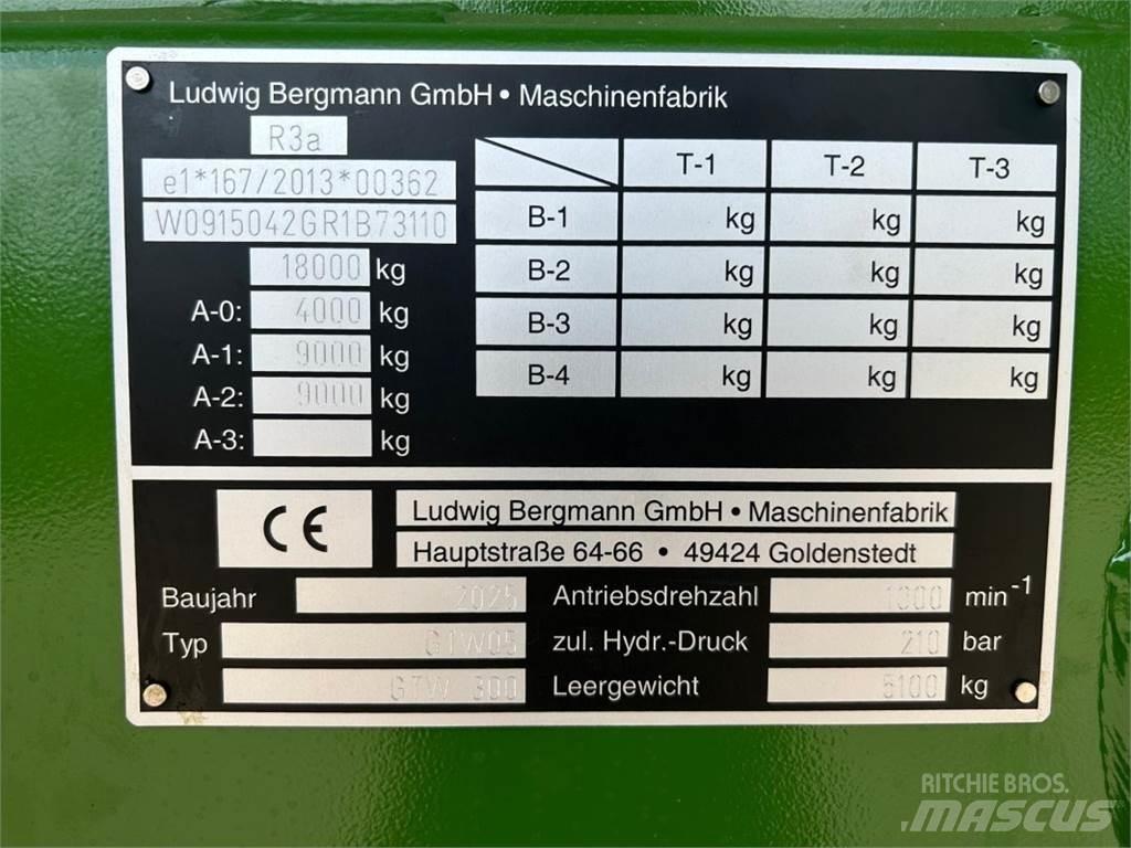 Bergmann GTW 300 自裝式拖車