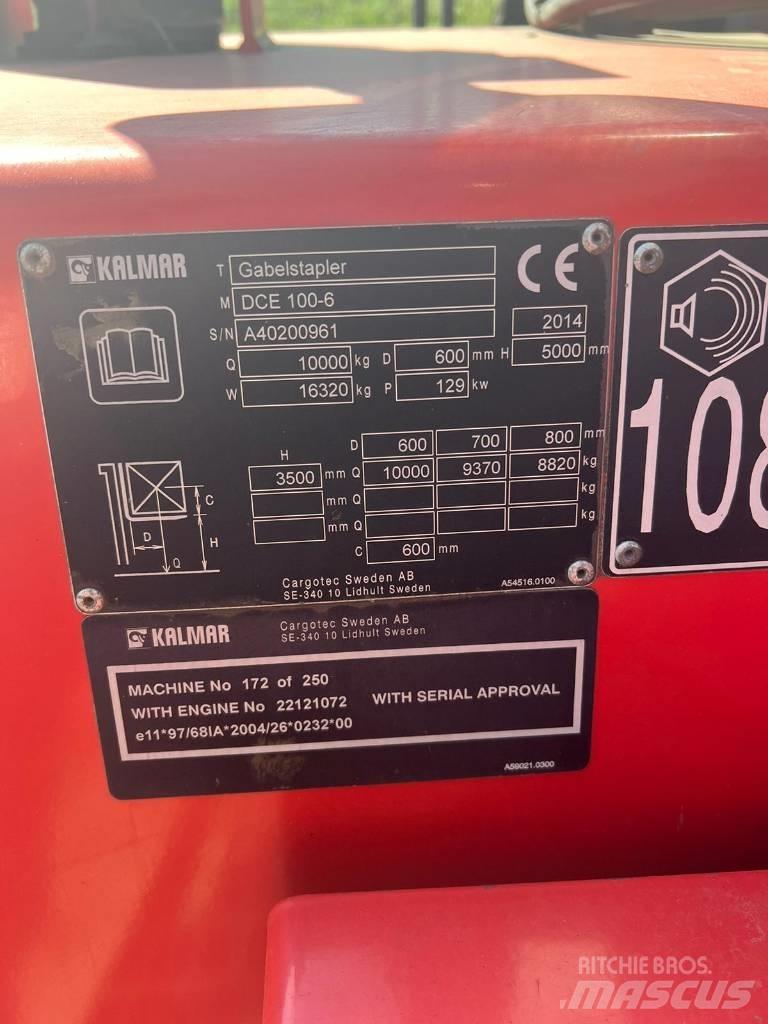 Kalmar DCE100-6 柴油卡車