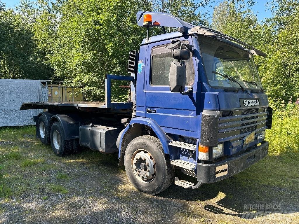 Scania 113 吊鉤式起重車