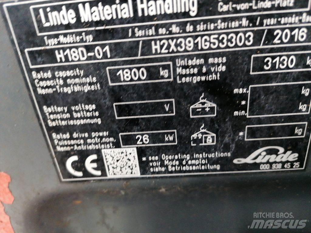 Linde H18D-02 柴油卡車