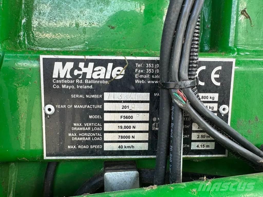 McHale F5600 plus 牧草收穫機