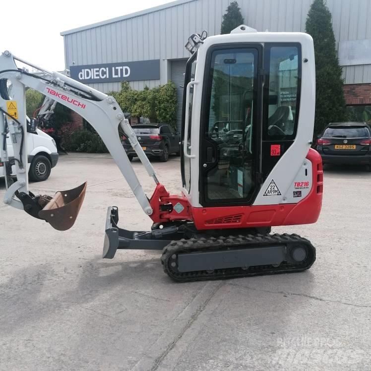 Takeuchi TB216 小型挖土機/掘鑿機<7t(小型挖掘機)