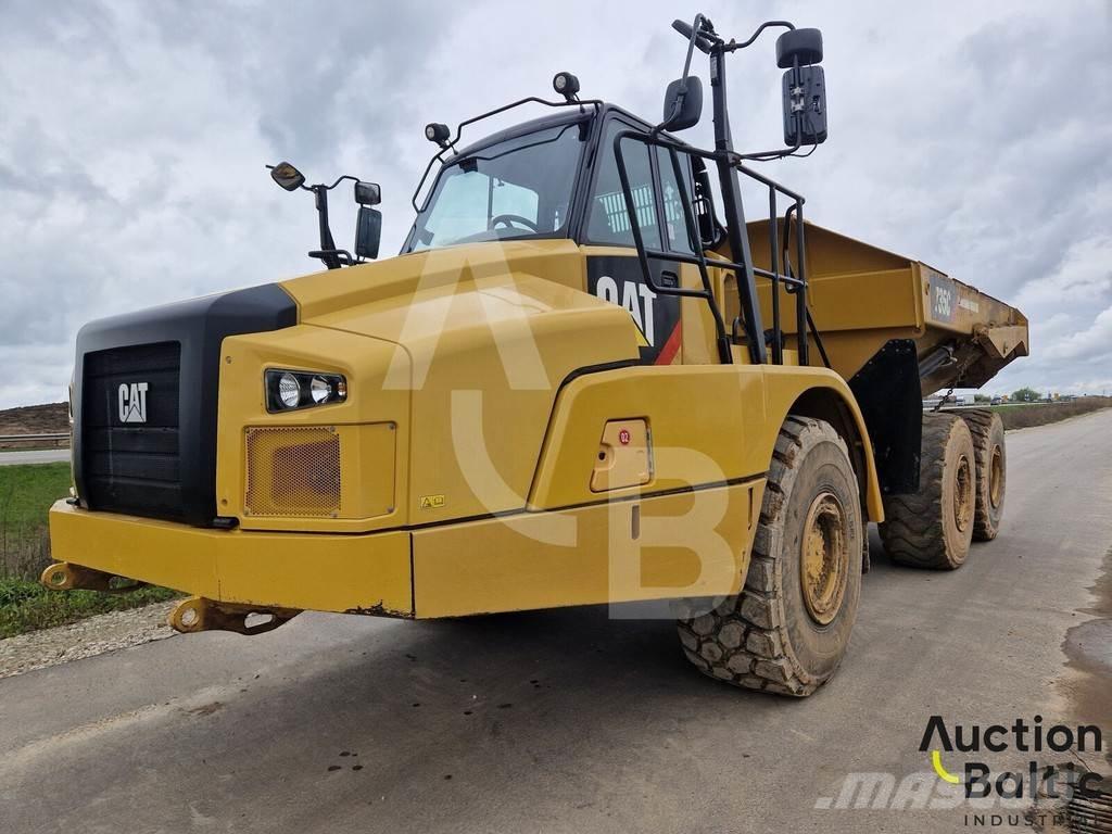 CAT 735C 鉸接式起吊車
