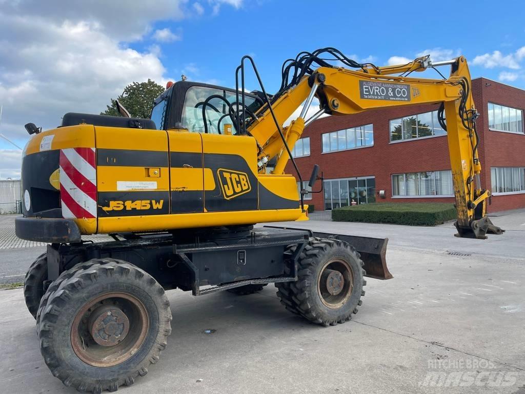 JCB JS 145 W 旋轉式挖土機/掘鑿機/挖掘機
