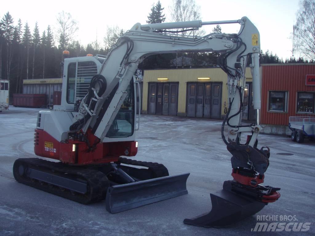 Takeuchi TB153FR 小型挖土機/掘鑿機<7t(小型挖掘機)