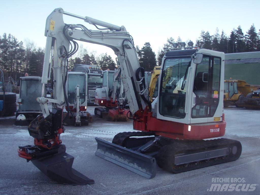 Takeuchi TB153FR 小型挖土機/掘鑿機<7t(小型挖掘機)
