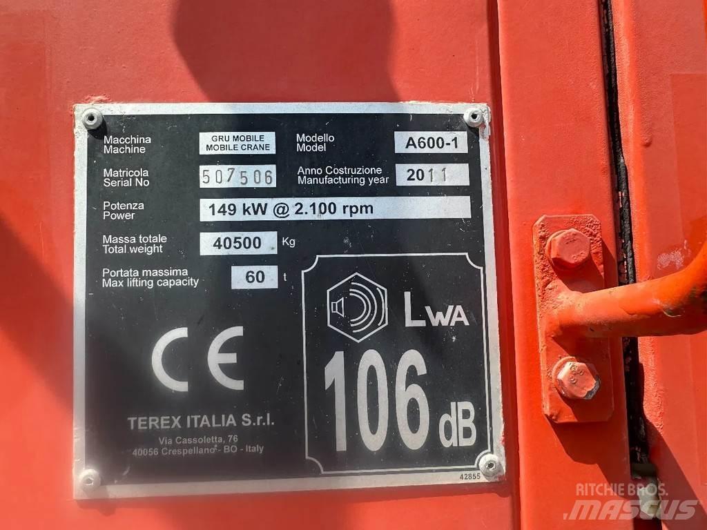 Terex A600 越野起重機