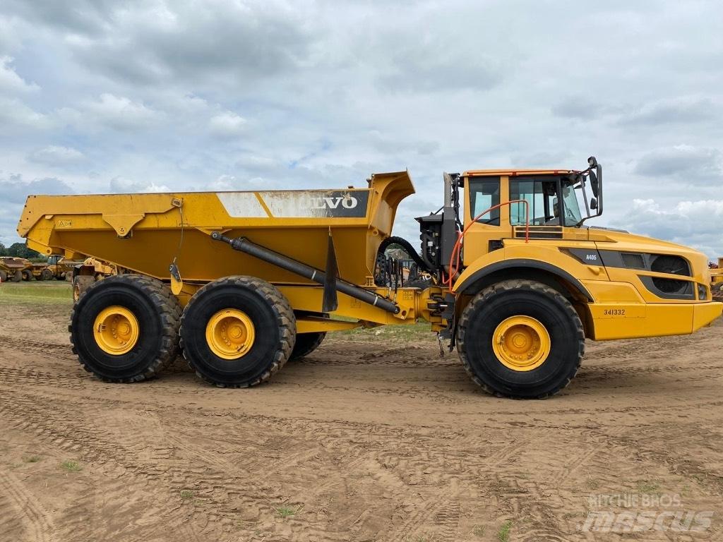 Volvo A40G 鉸接式起吊車