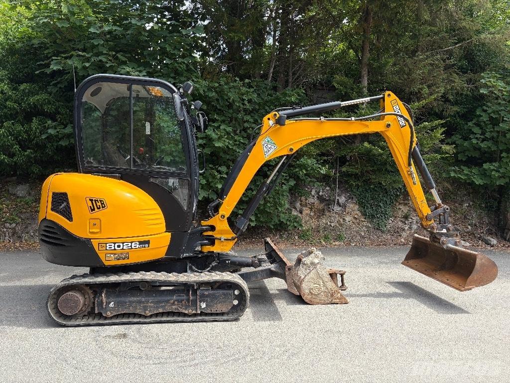 JCB 8026 CTS 小型挖土機/掘鑿機<7t(小型挖掘機)