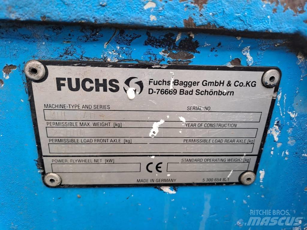 Fuchs MHL 340 廢棄物/工業用操作車