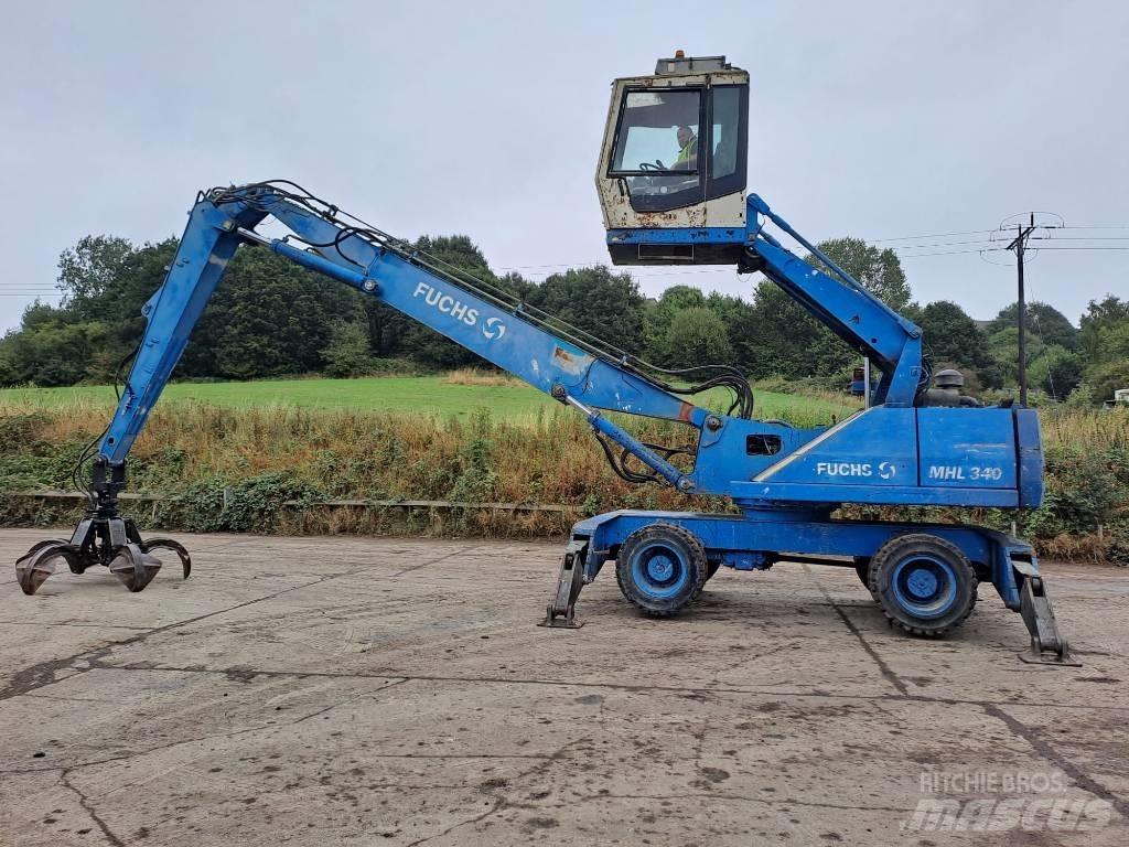 Fuchs MHL 340 廢棄物/工業用操作車