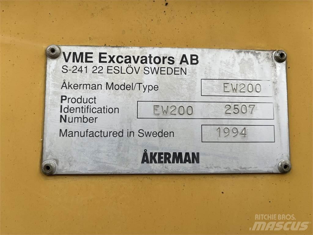 Åkerman EW200 4X4 旋轉式挖土機/掘鑿機/挖掘機