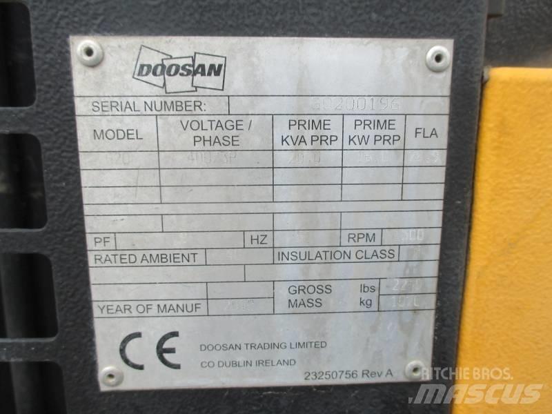 Doosan G 20 柴油發電機