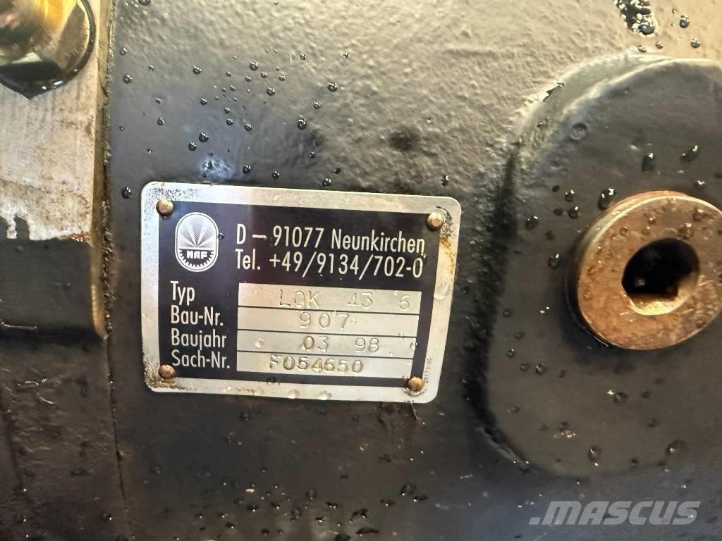 Timberjack 1270 傳動裝置