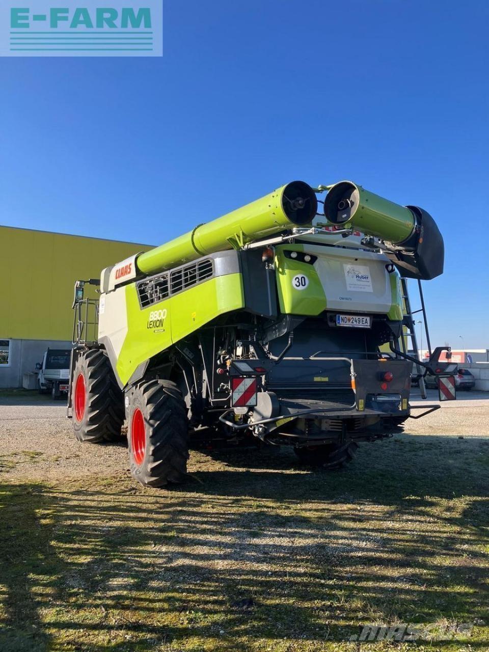 CLAAS lexion 8800 聯合收穫機