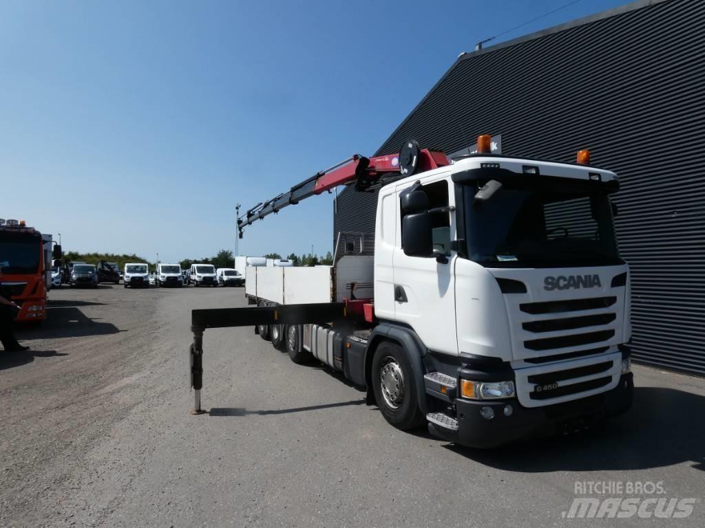 Scania G 450 起重機卡車