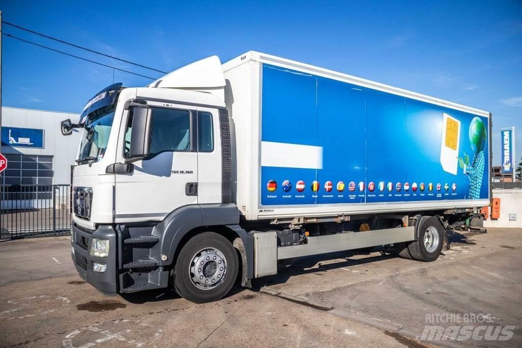 MAN TGS 18.360 LL 貨箱式卡車