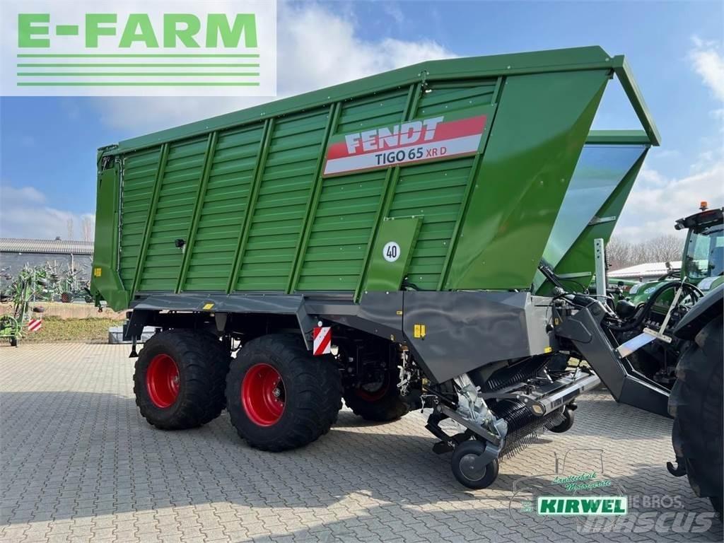 Fendt tigo 65 xr 其他半拖車