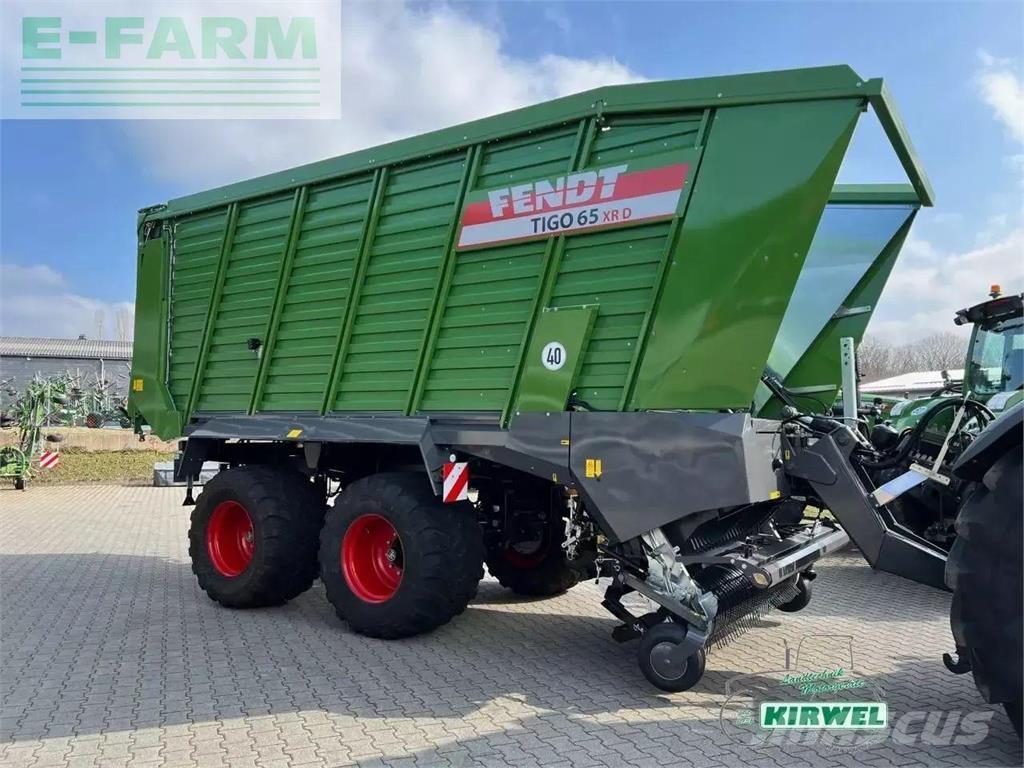 Fendt tigo 65 xr 其他半拖車