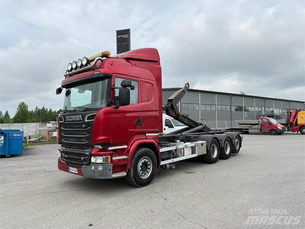 Scania R730 8x4 吊鉤式起重車