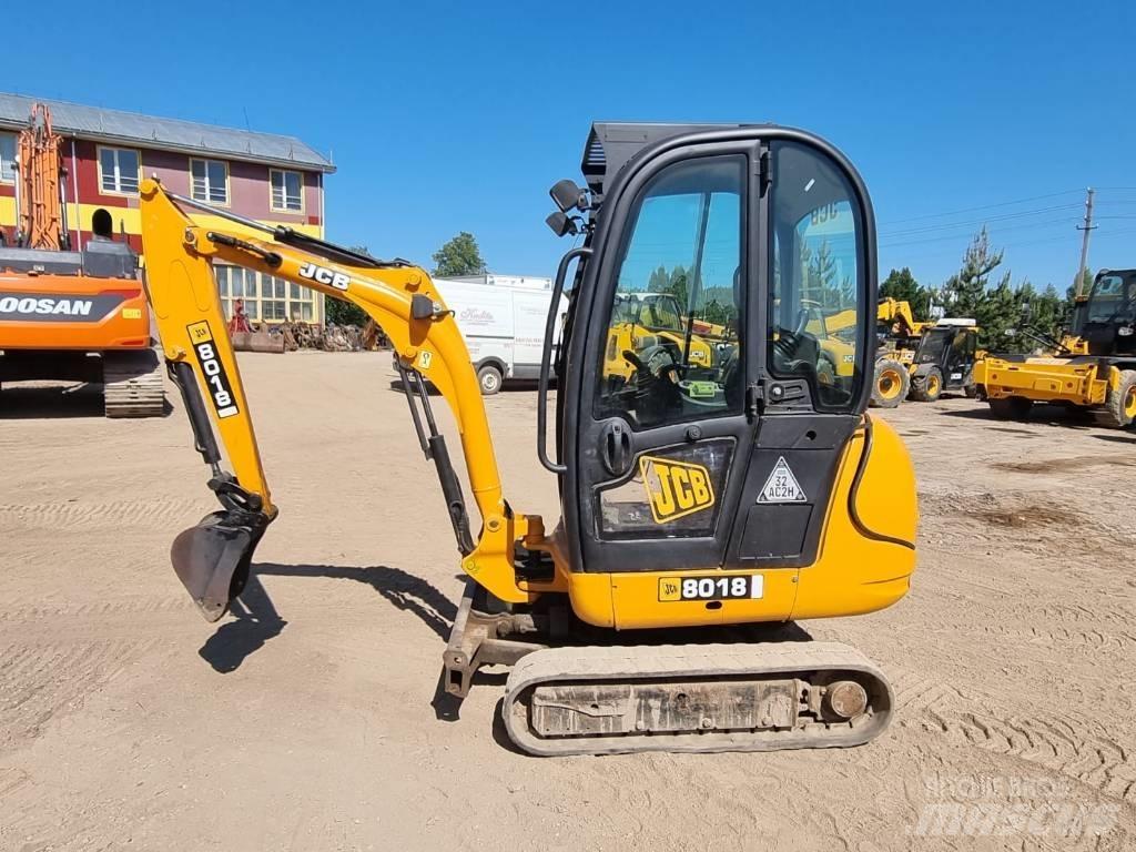 JCB 8018 小型挖土機/掘鑿機<7t(小型挖掘機)