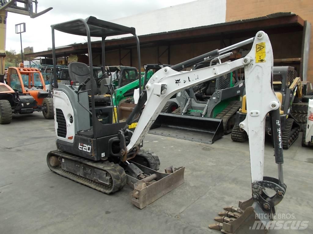 Bobcat E20 小型挖土機/掘鑿機<7t(小型挖掘機)