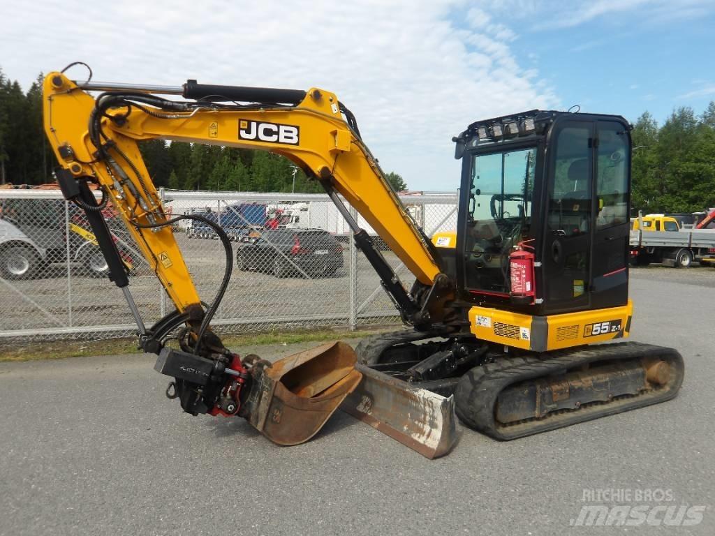 JCB 55Z-1 小型挖土機/掘鑿機<7t(小型挖掘機)