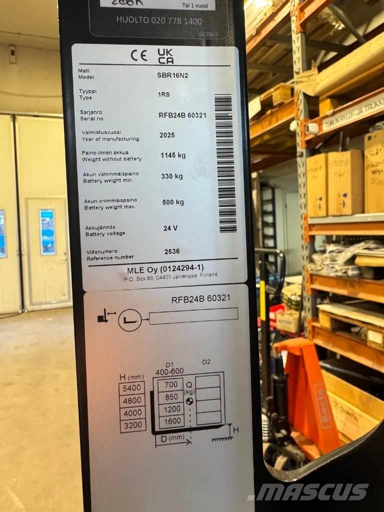 Mitsubishi SBR16N2 自走式堆積機