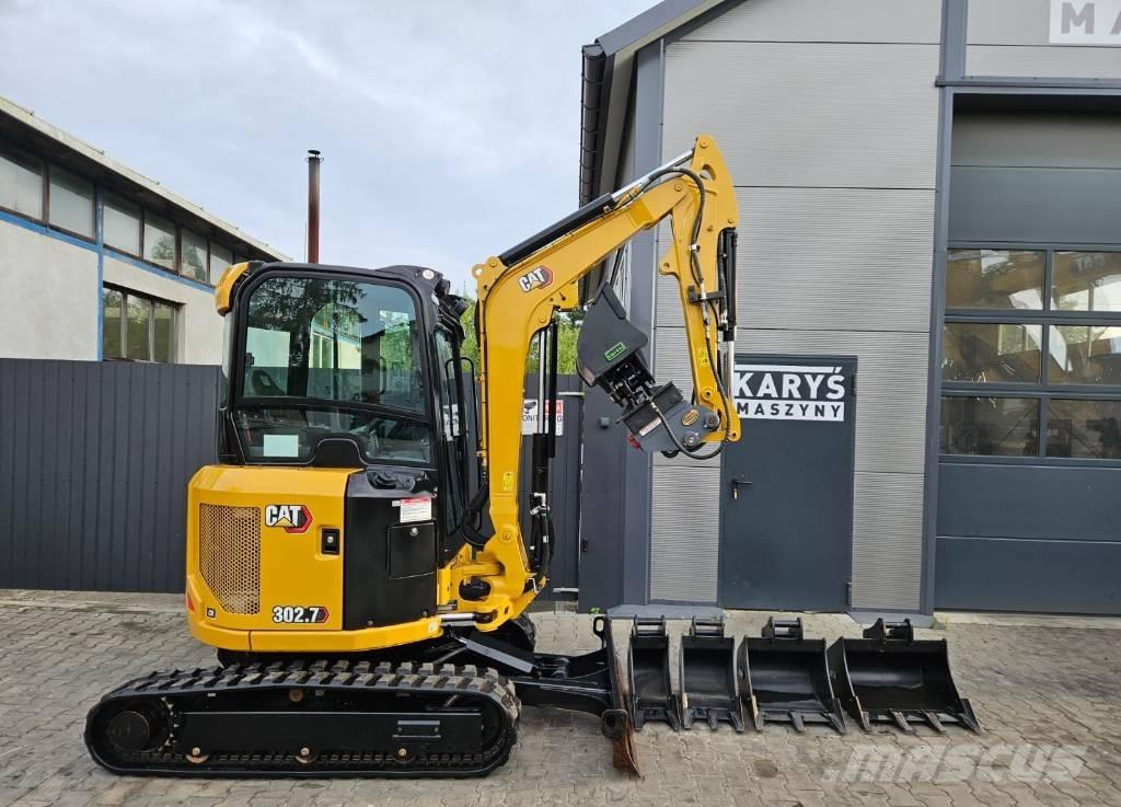 CAT 302.7 CR 小型挖土機/掘鑿機<7t(小型挖掘機)