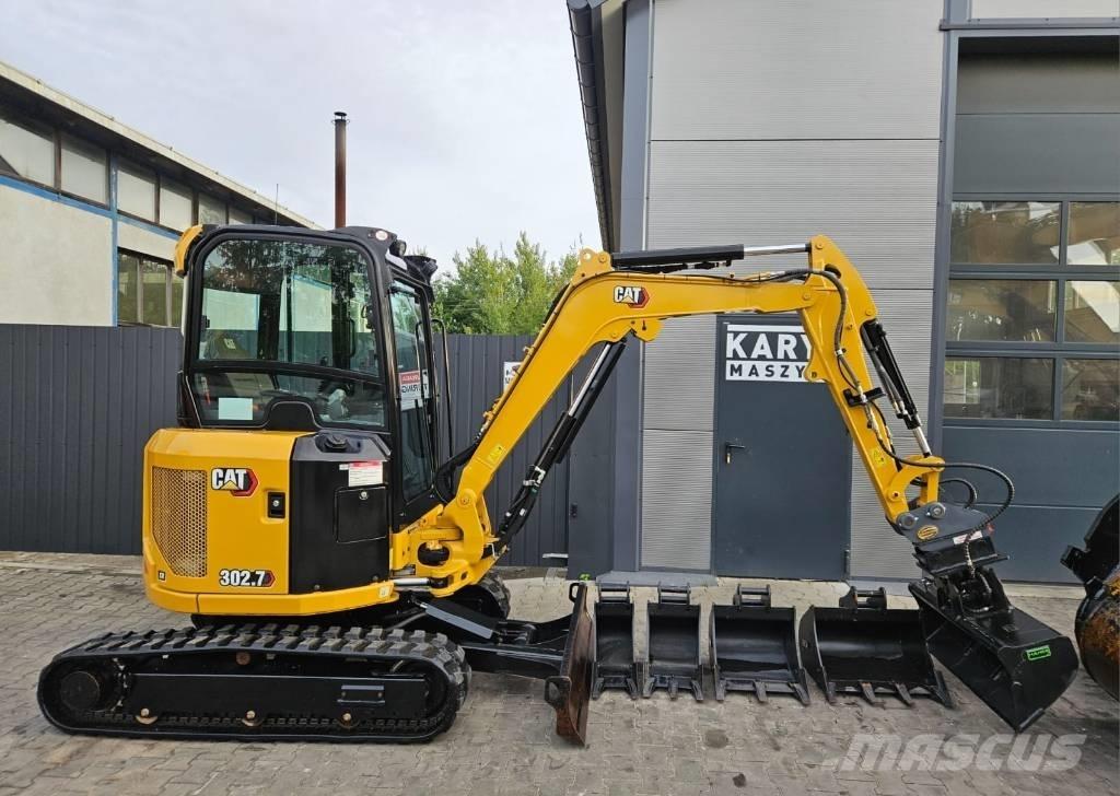 CAT 302.7 CR 小型挖土機/掘鑿機<7t(小型挖掘機)