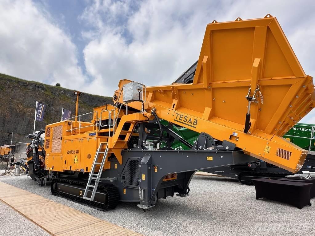 Tesab 200TCR 移動式壓碎機