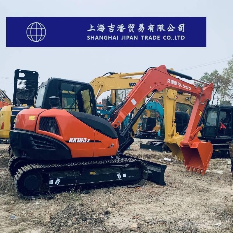Kubota KX 183 中型挖土機/掘鑿機/挖掘機 7t-12t
