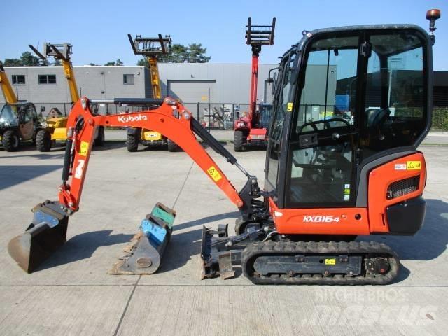 Kubota KX016-4 (100) 小型挖土機/掘鑿機<7t(小型挖掘機)