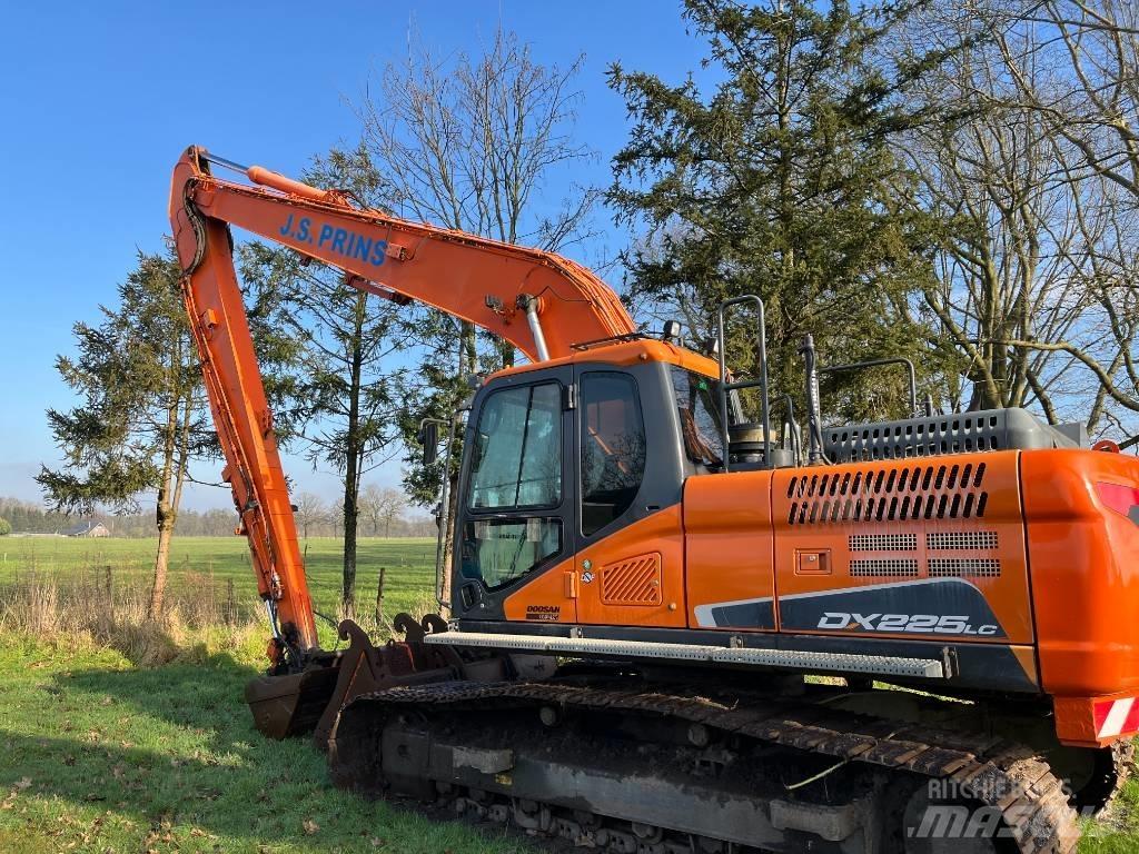 Doosan Dx225-5 長臂前伸型挖土機/掘鑿機/挖掘機
