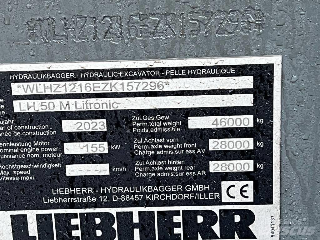 Liebherr LH50 M 廢棄物/工業用操作車