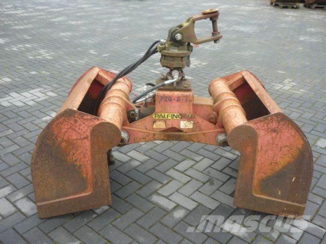 DAF Kipper/kraan 兩爪吊夾