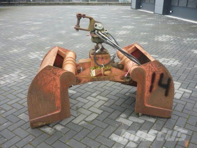 DAF Kipper/kraan 兩爪吊夾